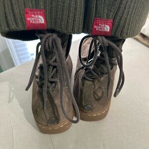 The North Face Olive Green Insulated Jacket
